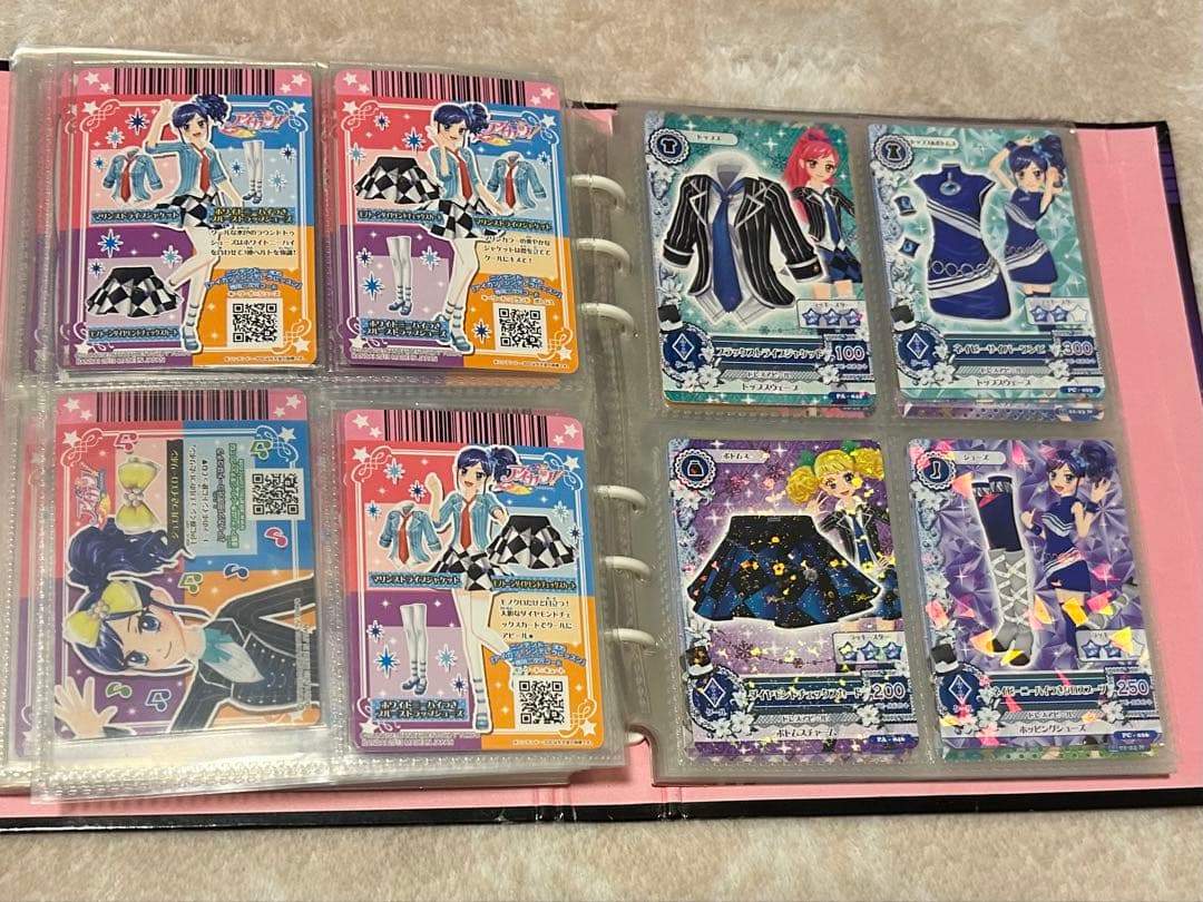 アイカツカード クール レア ノーマル 150枚超 バインダー込 まとめ売り