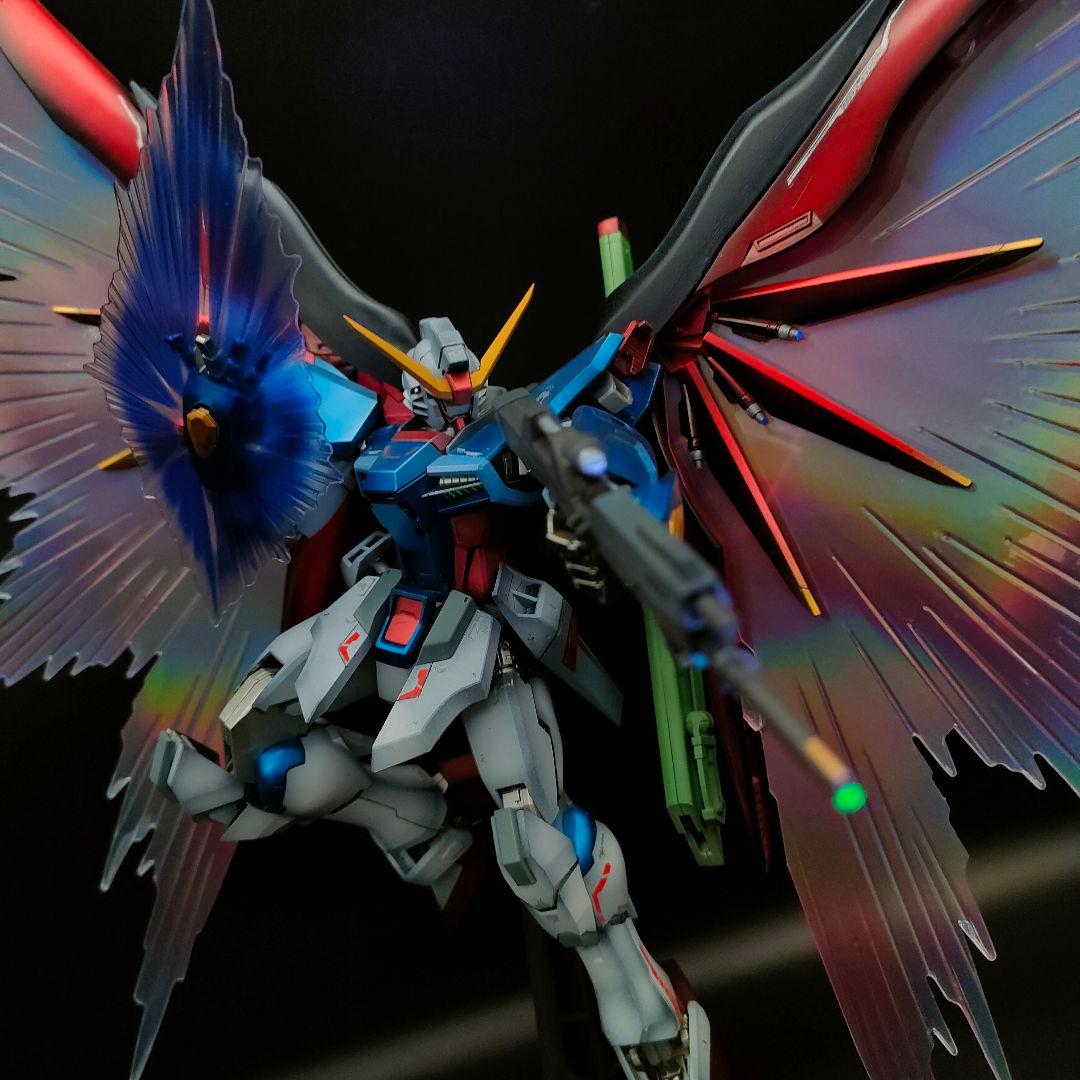 ガンダムSEED DESTINY　デスティニーガンダム　ガンプラMG 塗装完成品
