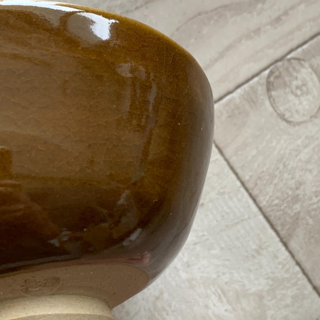 箱/解説書付き。越中木葉焼　小幡月草　舟坂舟月　印アリ