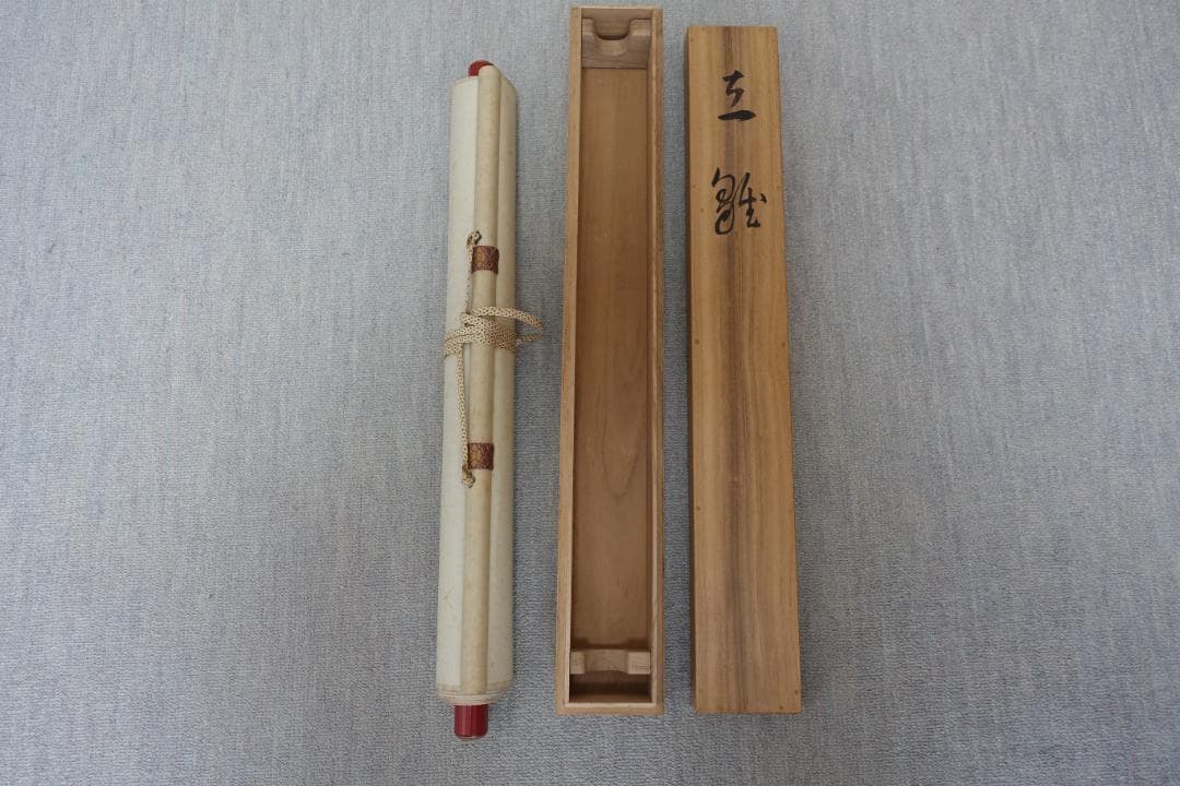 掛け軸　立雛　　SOUVENIR FOR FOREIGNERS 端午節句
