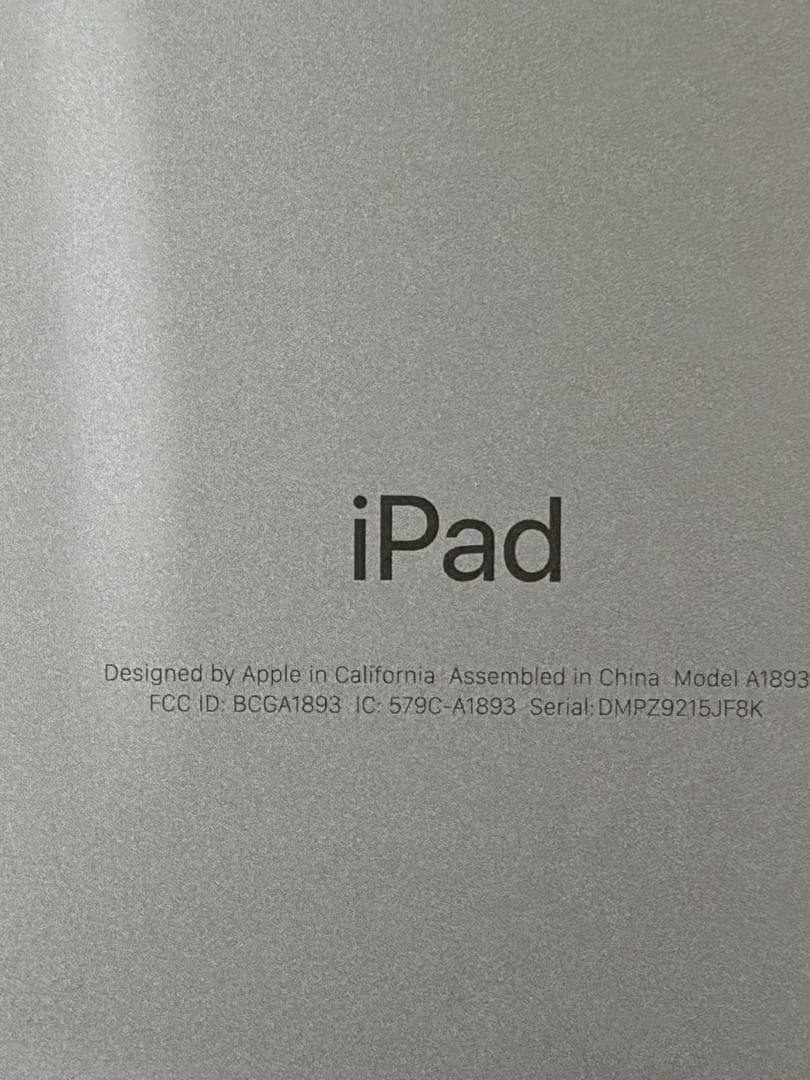 【訳あり品】iPad 第6世代 32GB Wi-Fiモデル