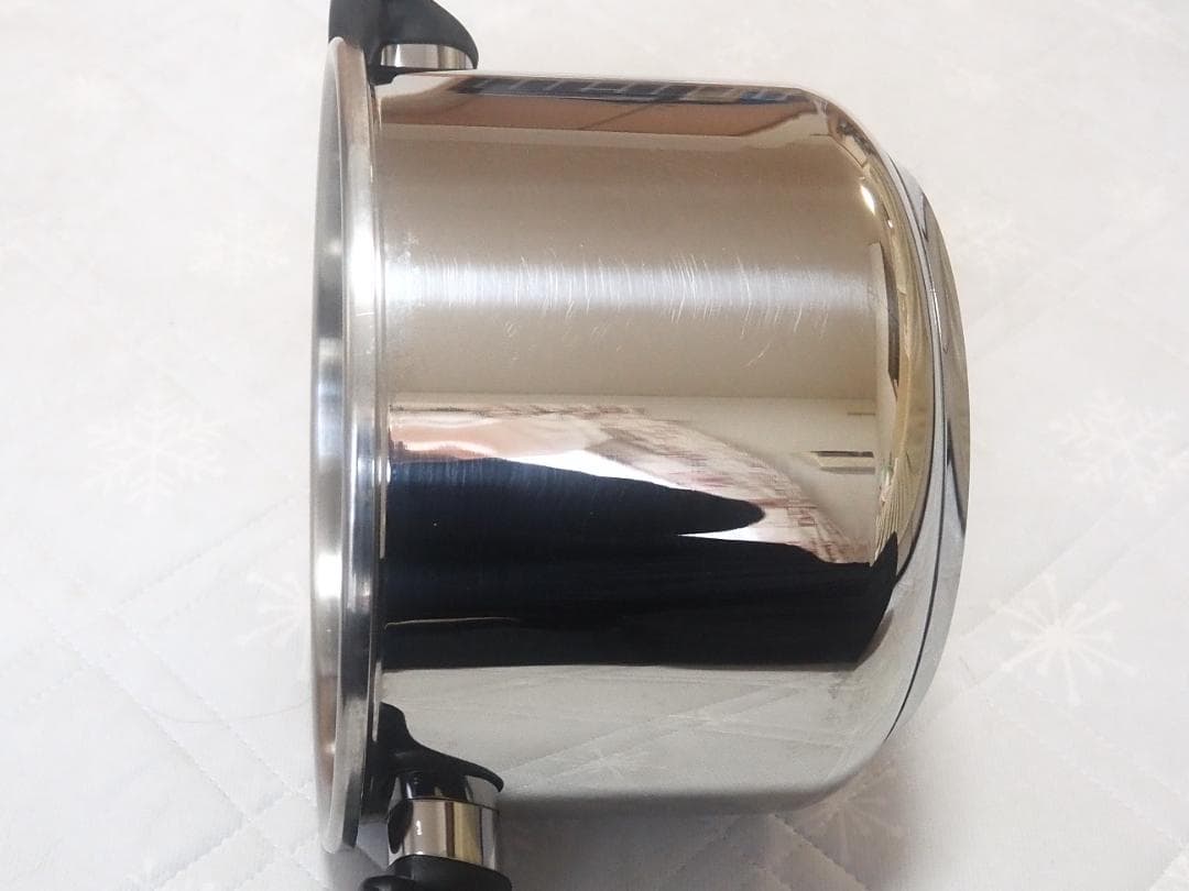 【美品】T-FAL 圧力鍋クリプソ 6.0L 　22cm ステンレス