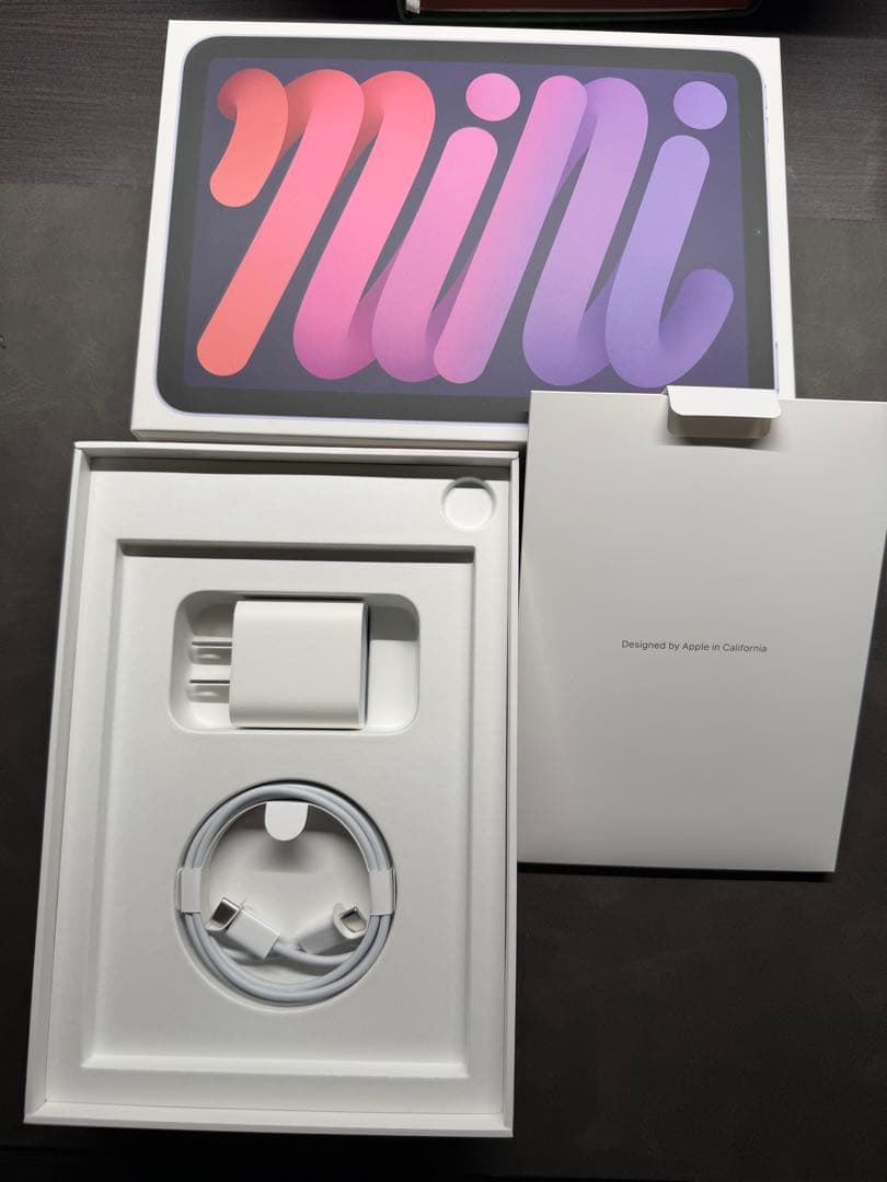 iPad mini (第6世代) 64GB パープル Wi-Fi (状態良好)
