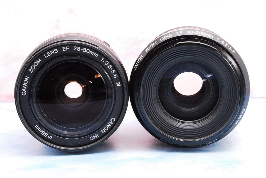 Canon Kiss X4☆入門機☆一眼レフカメラ☆Wレンズ☆入学式にも！