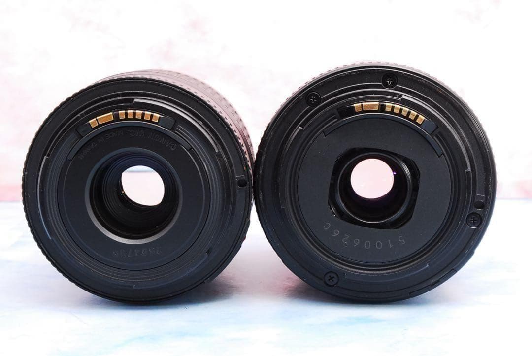 Canon Kiss X4☆入門機☆一眼レフカメラ☆Wレンズ☆入学式にも！