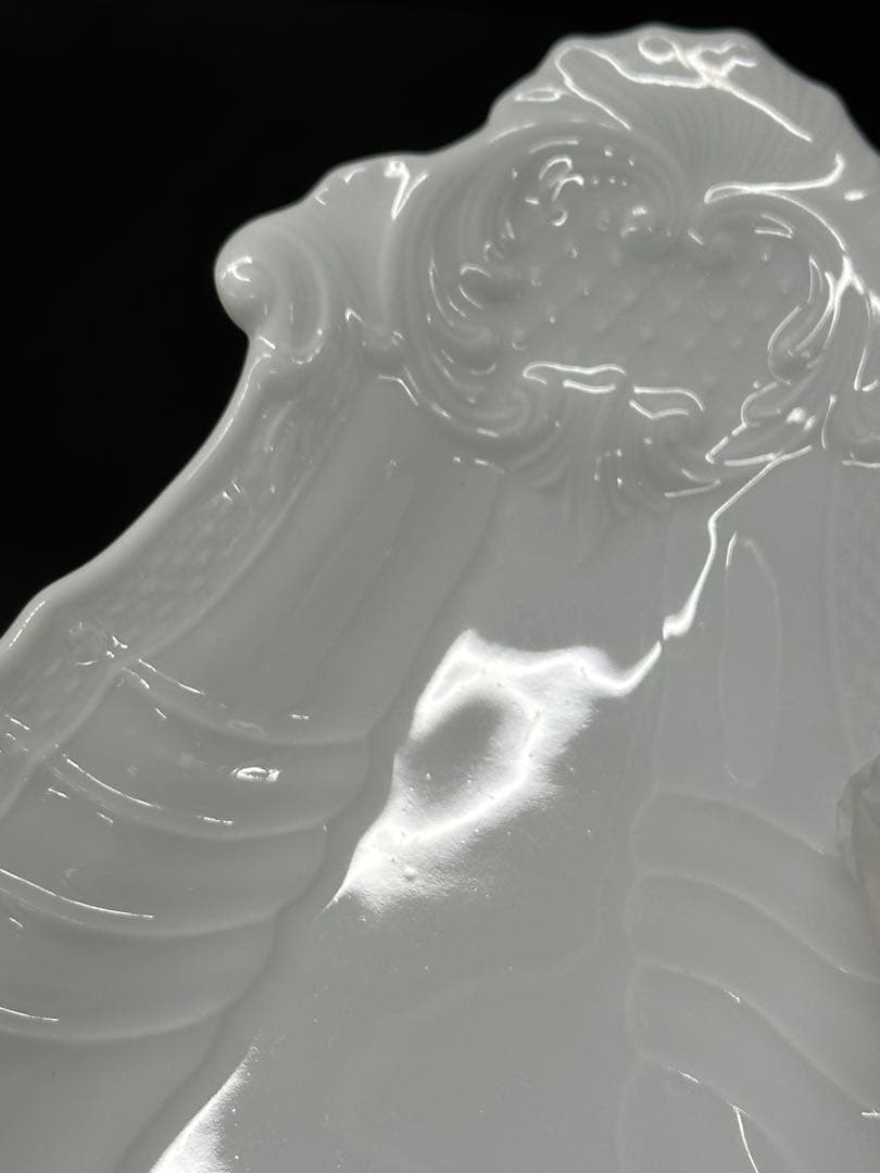 【USED美品】Richard Ginori ベッキオホワイト　ピクルス　3P