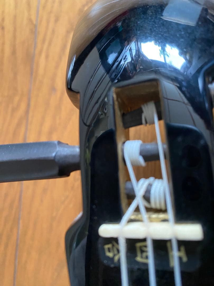 伝統的な三線 本体 3弦 ヘビ皮