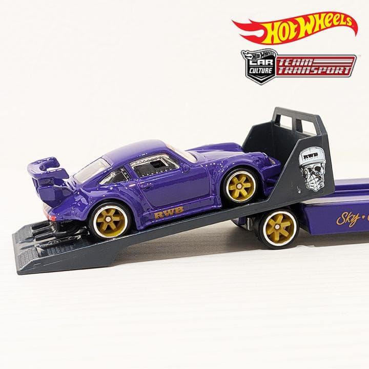 ホットウィール　ポルシェ930 RWB・エアロリフトセット　開封済み