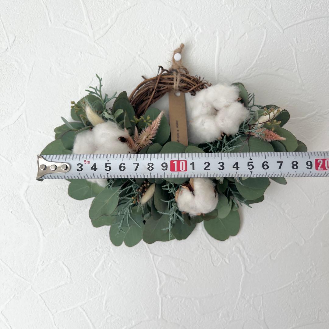 【最終お値下】ポポラスベリーとコットンのハーフリース * ラッピング無料 壁掛け