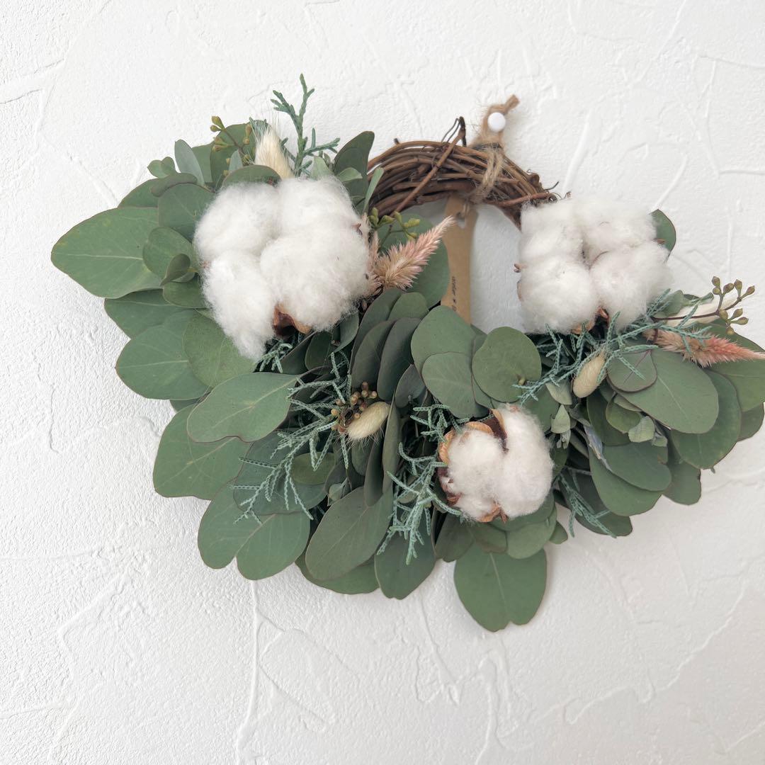 【最終お値下】ポポラスベリーとコットンのハーフリース * ラッピング無料 壁掛け