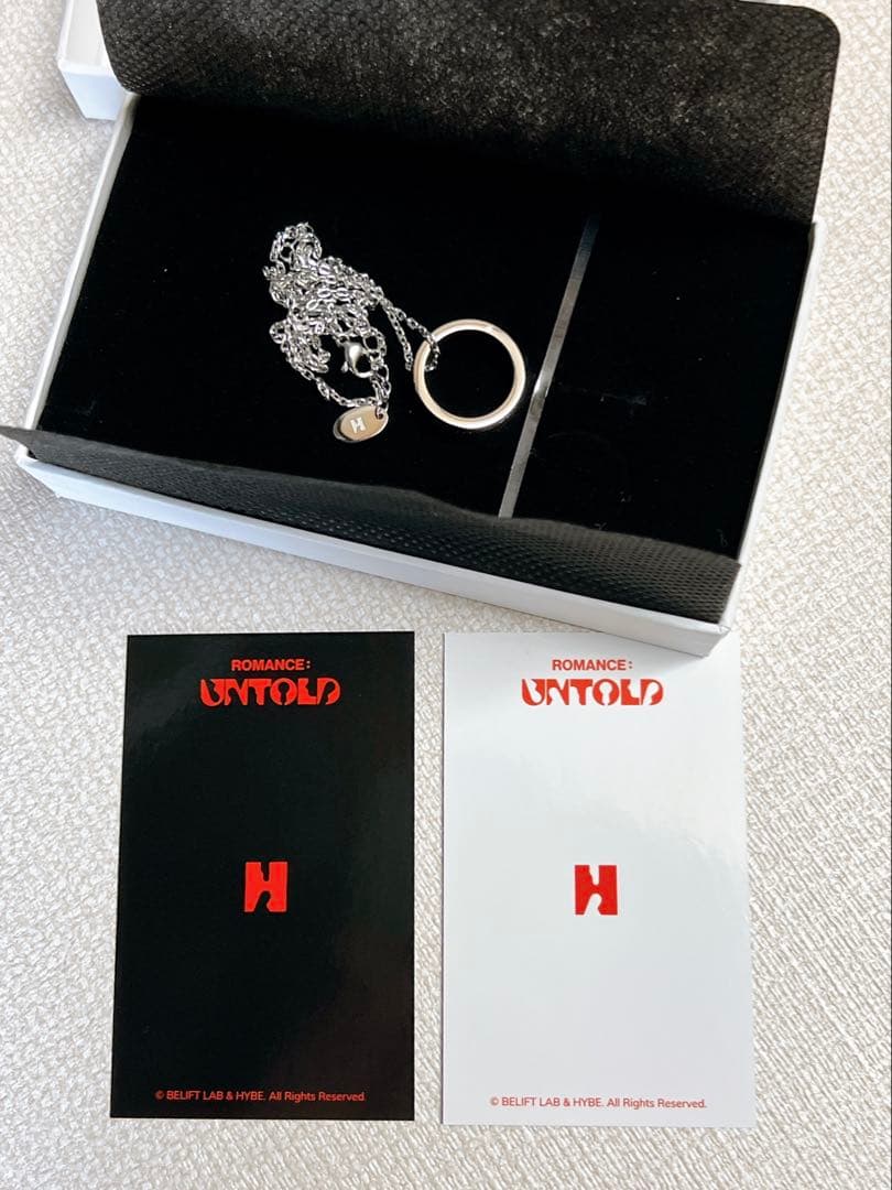 ROMANCE: UNTOLD ヒスン リングネックレス
