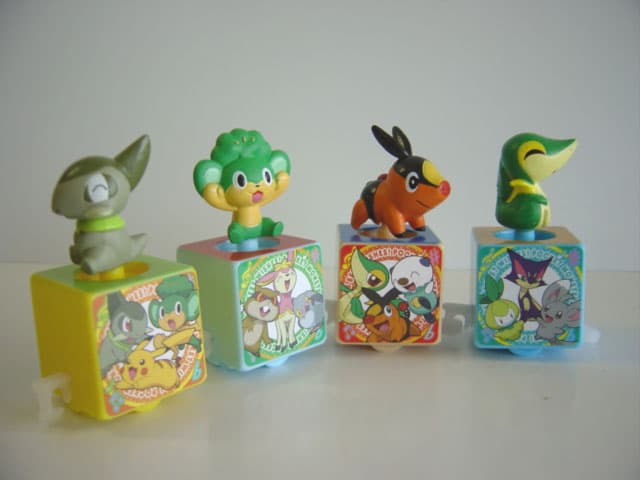 ♯Hdc12GFポケモンパレードBWベストウイッシュ人気4種