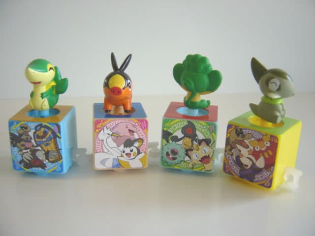 ♯Hdc12GFポケモンパレードBWベストウイッシュ人気4種