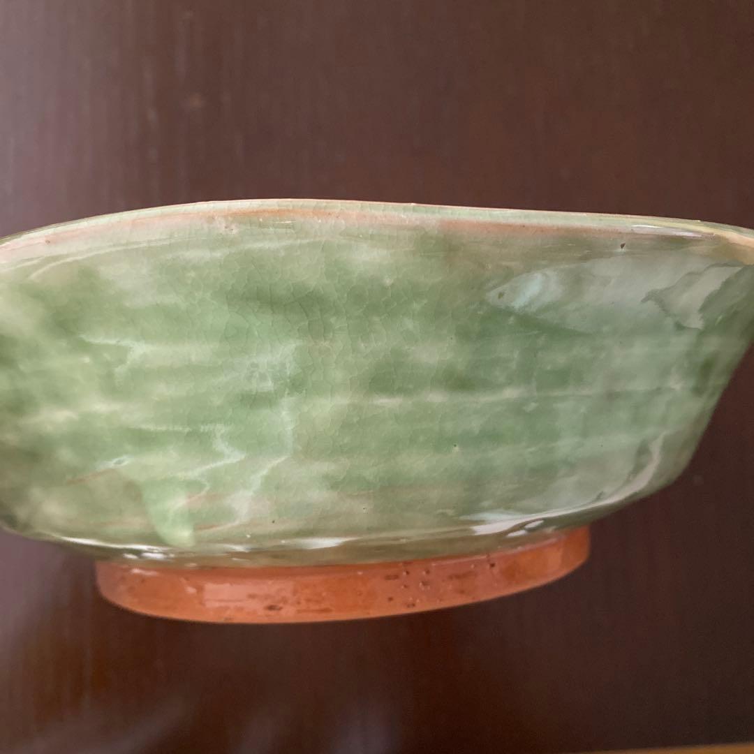 陶あん　京焼　ひまわり深皿