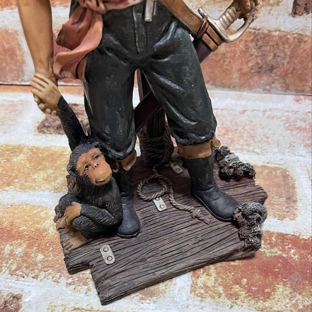 希少❗️パイレーツ&チンパンジー　置物