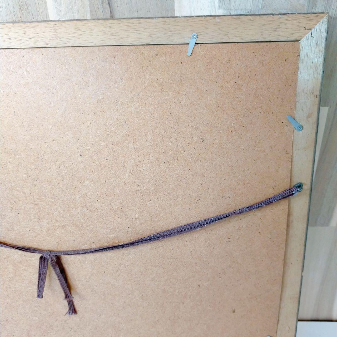 ビンテージ　カントリー　絵画　リンダネルソンストック　額縁　フレーム