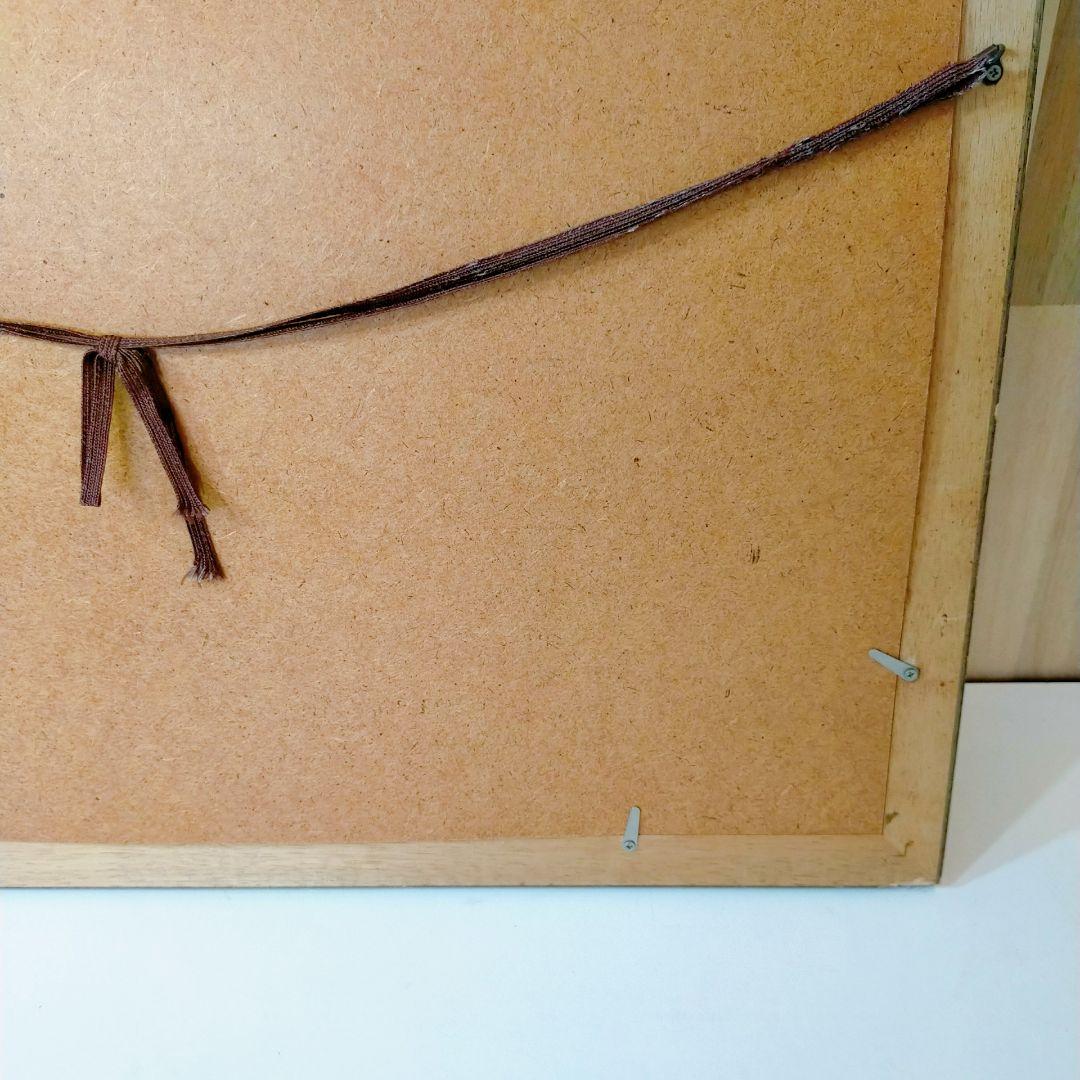 ビンテージ　カントリー　絵画　リンダネルソンストック　額縁　フレーム