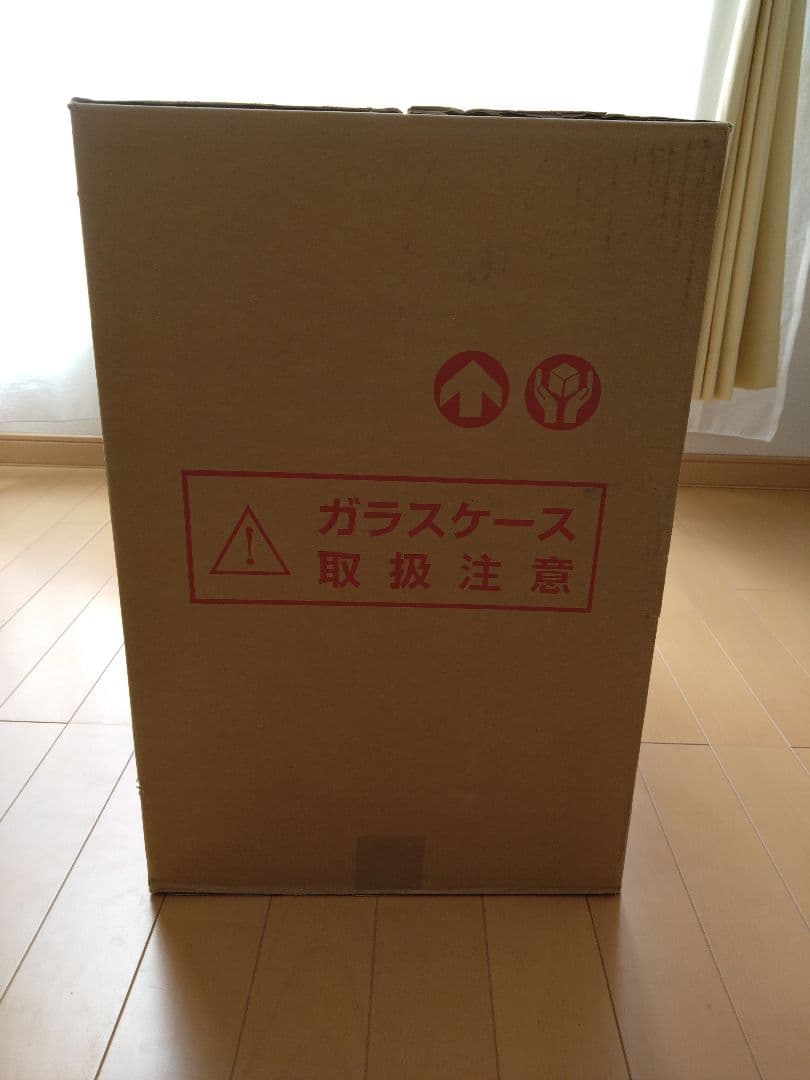 五月人形　ガラスケース入　上杉謙信公　 オルゴール付