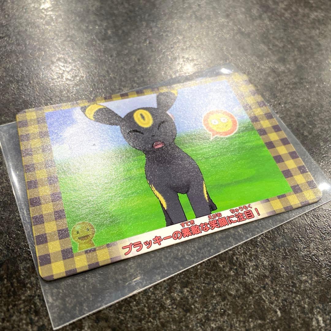 【超希少】ポケモンスクラップ　ブラッキー　ポケモンだいすきクラブ　カード　ブイズ
