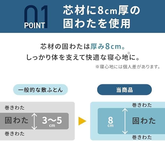 テイジン マイティトップⅡ ad ECO　アイリスプラザ 敷き布団 セミダブル