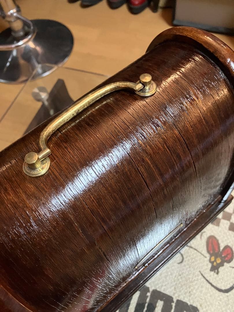 LEADチェーンステッチミシン◆小型単環ミシン◆アンティークミシン◆手回しミシン