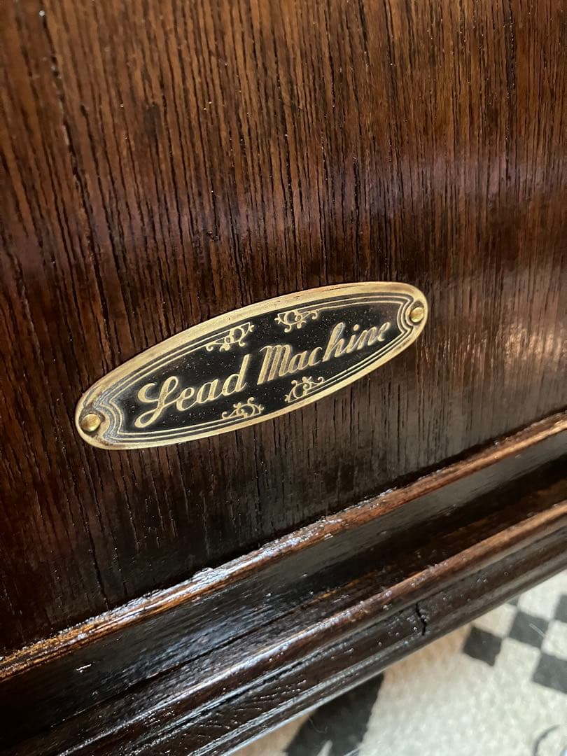 LEADチェーンステッチミシン◆小型単環ミシン◆アンティークミシン◆手回しミシン