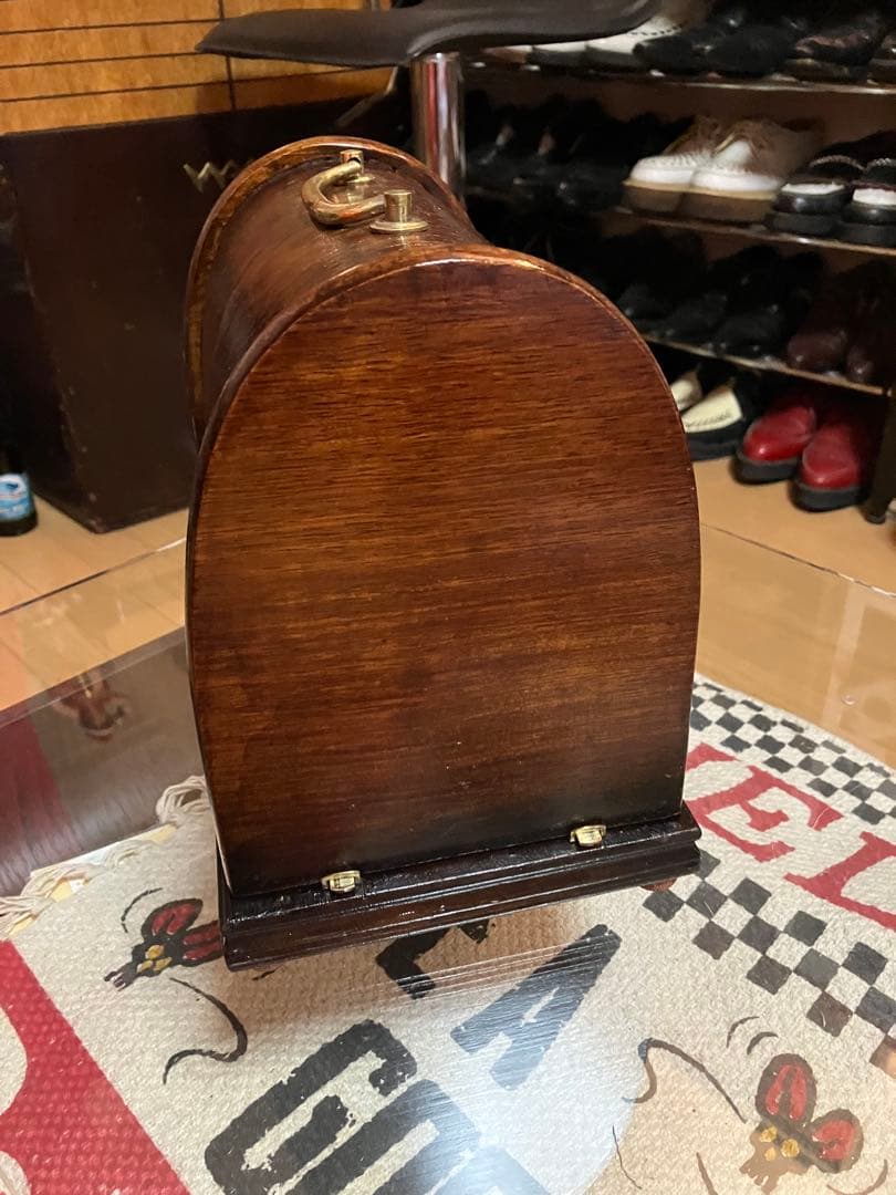 LEADチェーンステッチミシン◆小型単環ミシン◆アンティークミシン◆手回しミシン