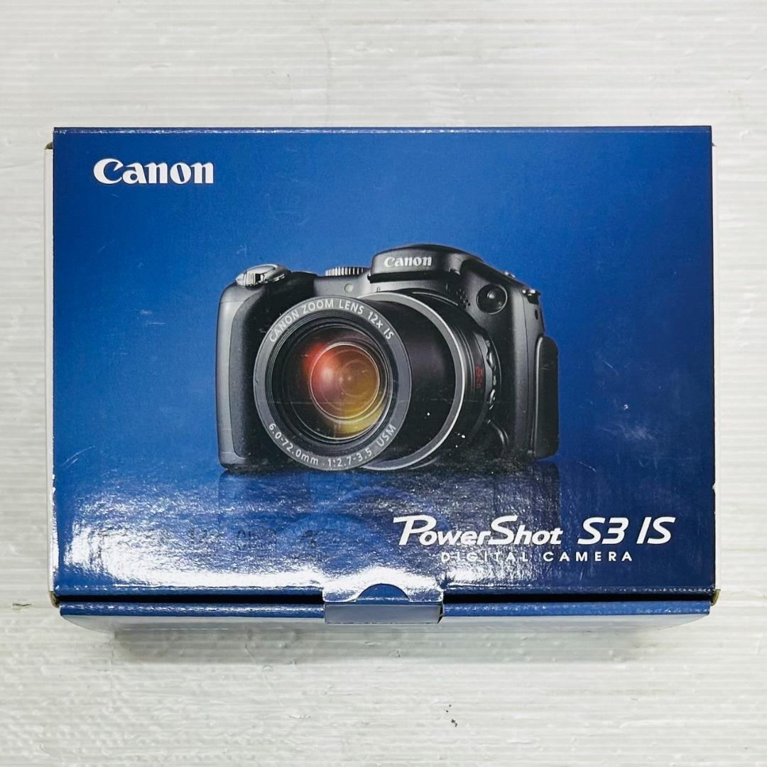 ★新品未使用★Canon PowerShot S3 IS デジタルカメラ 純正