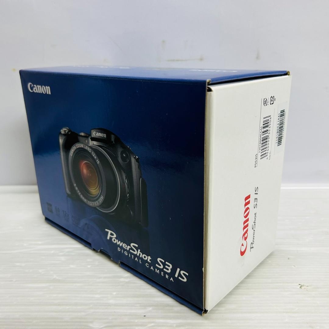 ★新品未使用★Canon PowerShot S3 IS デジタルカメラ 純正