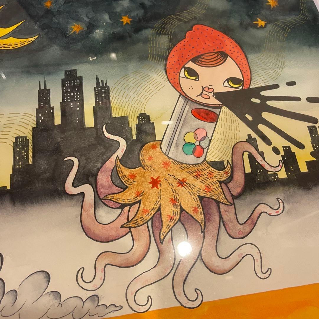 ZECS DF.SQEZ 原画 ゴラボ グラフィティ アート graffiti