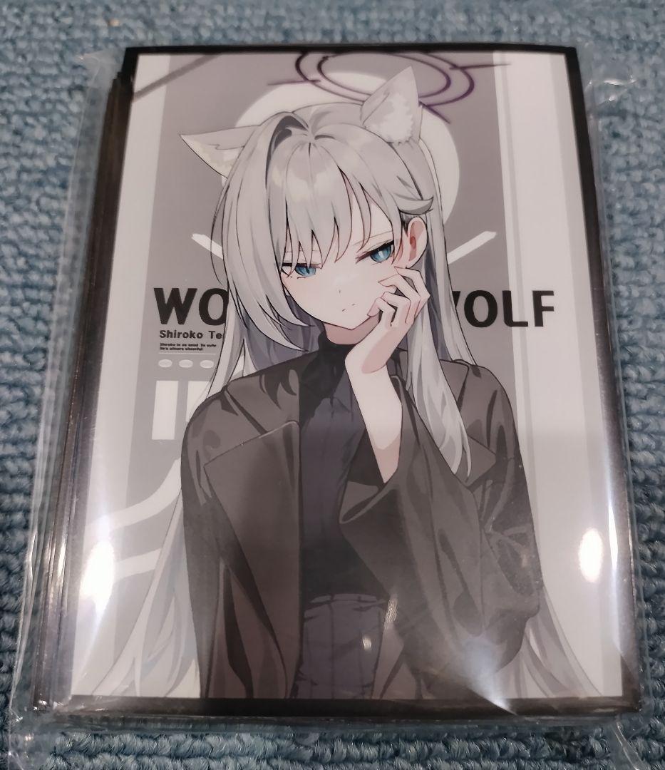 ブルアカ シロコテラー スリーブ プレマ プレイマット 白詰草
