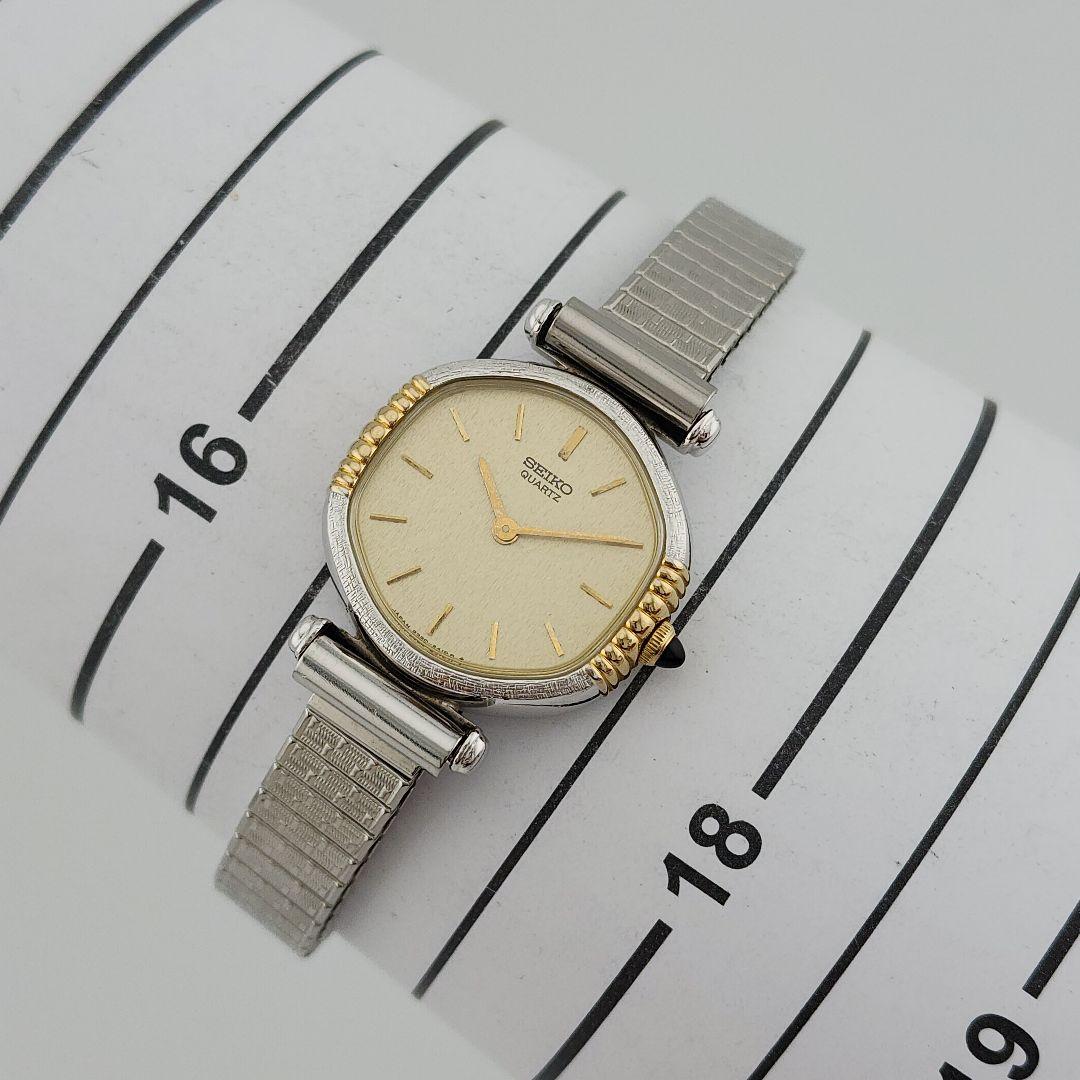 ​【極美品・電池交換済】セイコー 2320-6190 伸縮ベルト メンテナンス