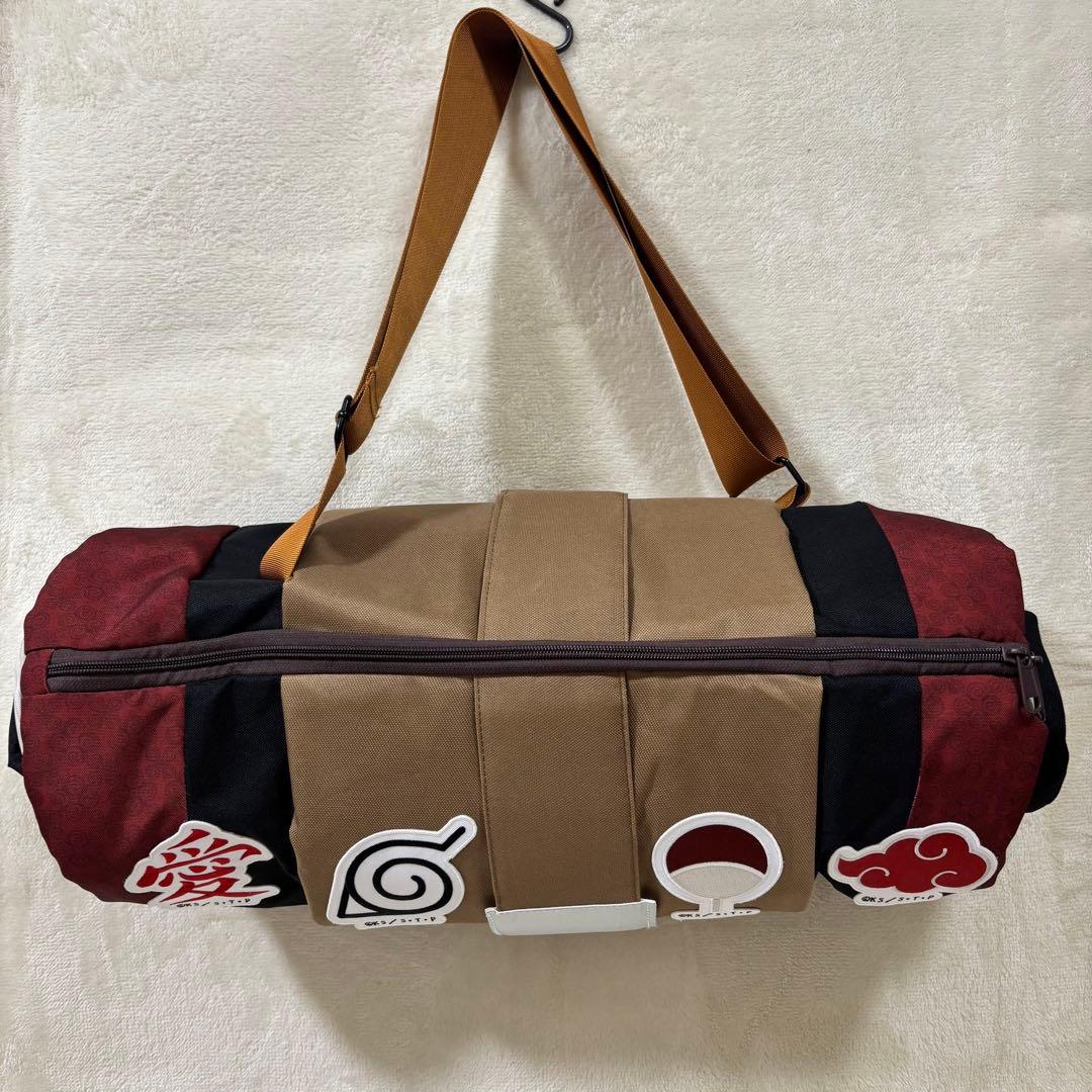 【美品】NARUTO 仙人モード 巻き物バッグ ニジゲンノモリ限定 ワッペン付き