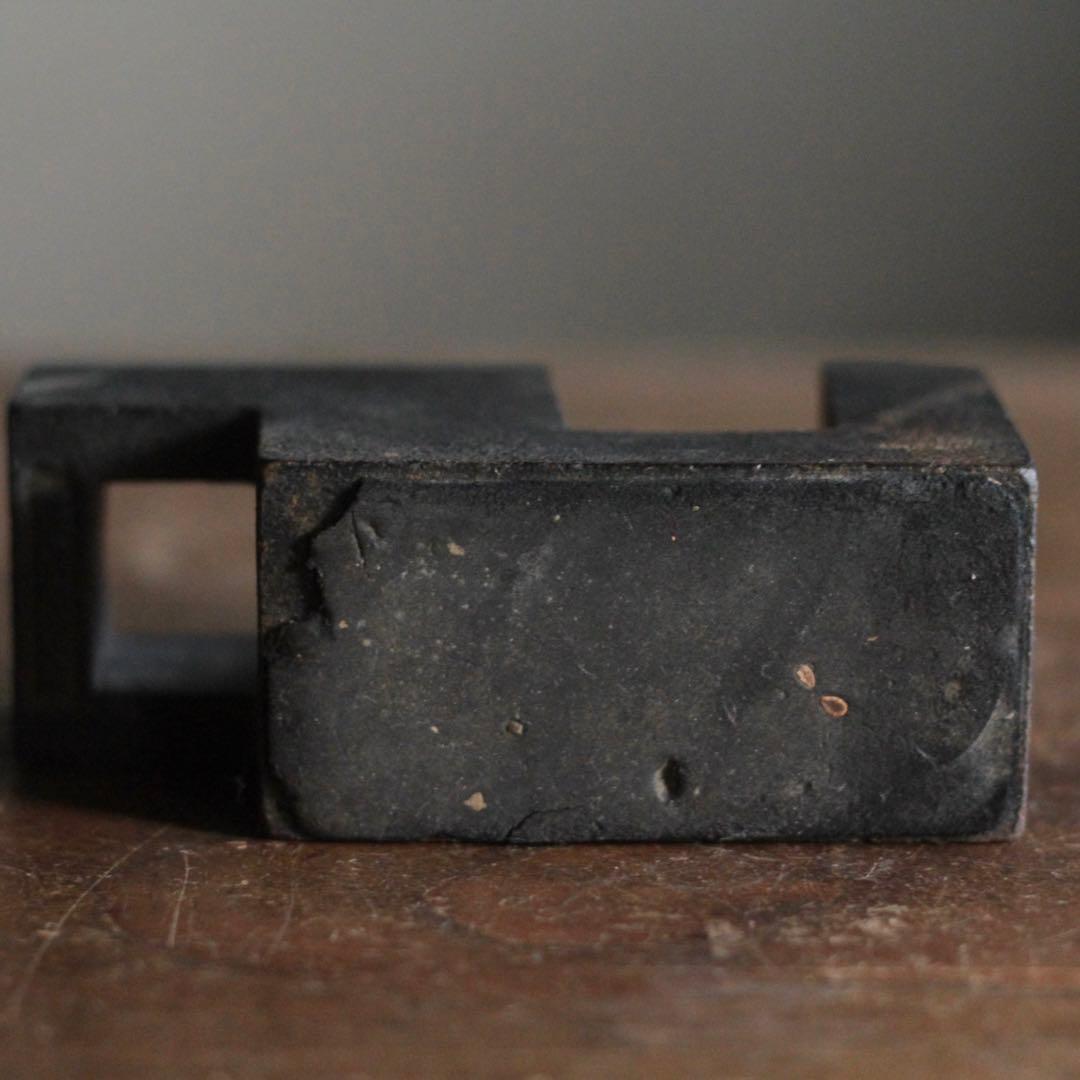 ニチバン 鉄製 テープカッター 昭和レトロ 古道具 アンティーク オブジェ