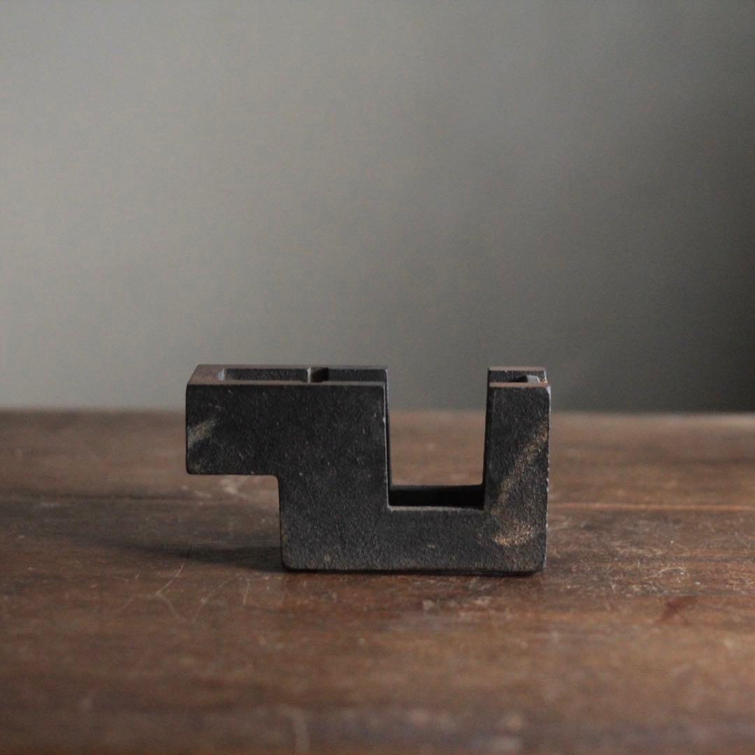 ニチバン 鉄製 テープカッター 昭和レトロ 古道具 アンティーク オブジェ