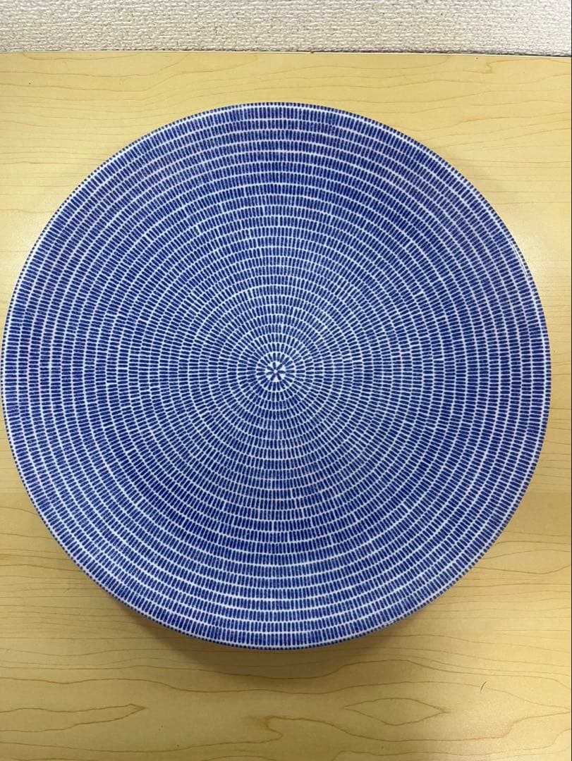 【値下げ中】【美品】アラビア　24hアベックプレート　ブルー　2枚セット