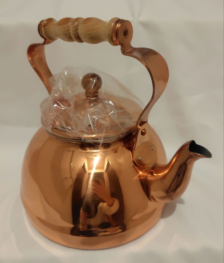 未使用　銅製　やかん　ケトル　兼芝　キングカパー　北欧シリーズ