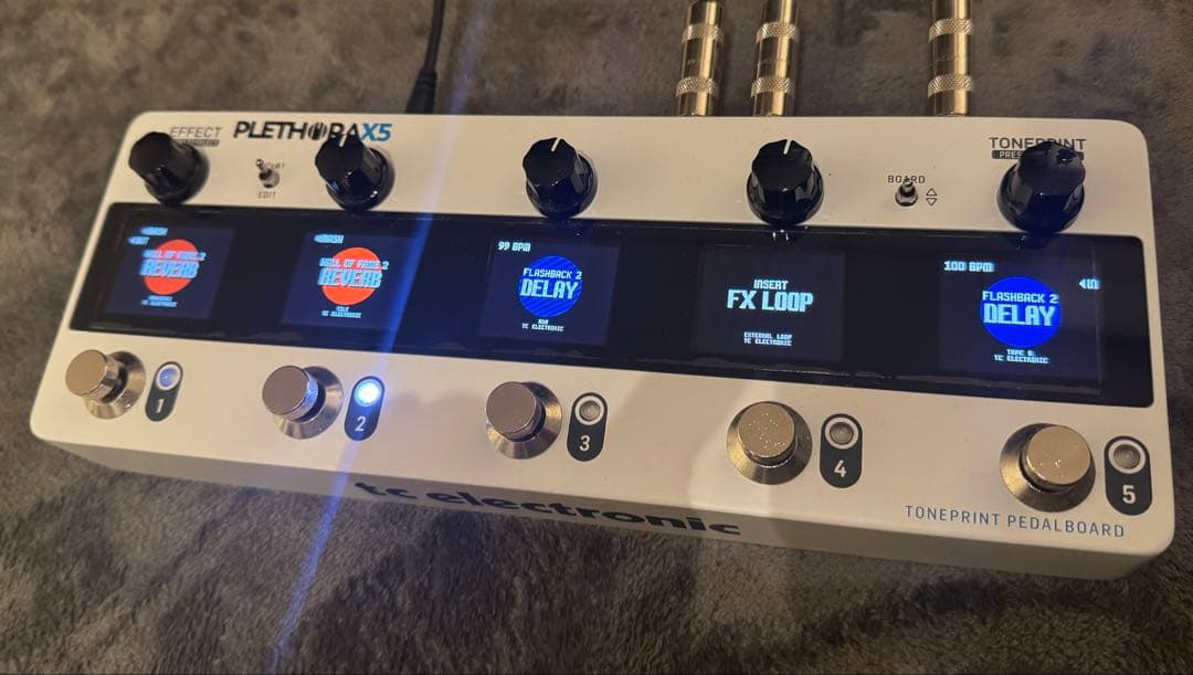 ギター Tc electronic PLETHORA X5