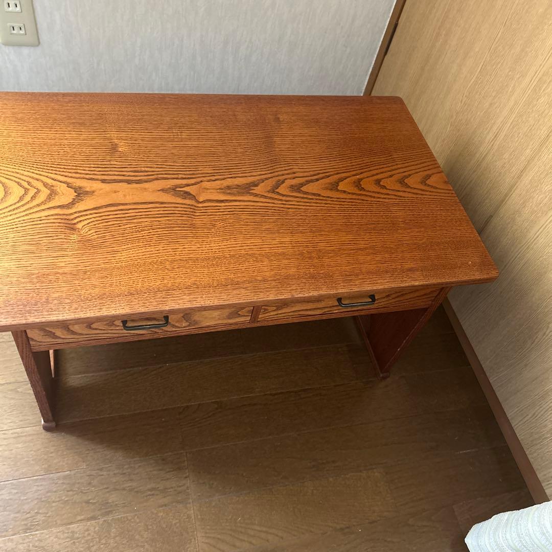 美品　和風文机 引き出し付き