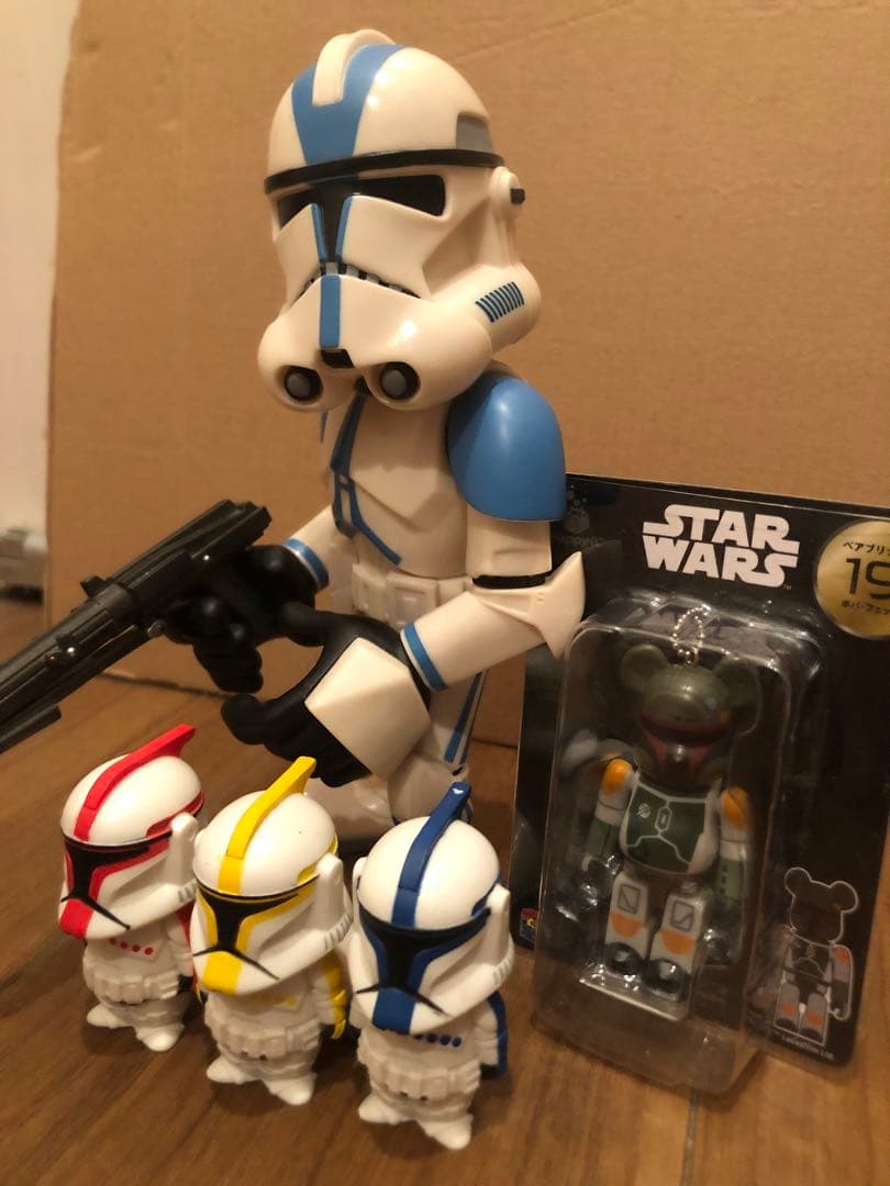 クローントルーパー➕ミニトルーパー×3➕ボバフェットのセット販売
