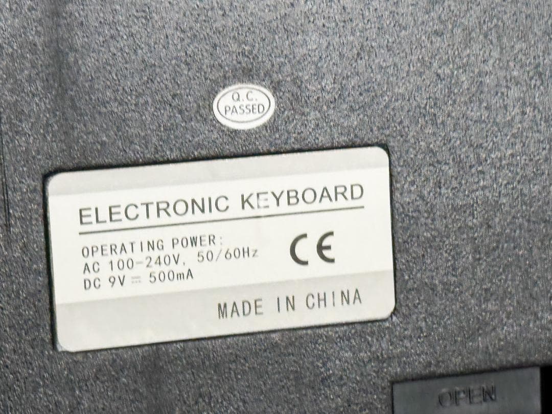 【美品＆付属品完備】oneton OTK-61S 電子キーボード ヘッドホン付き