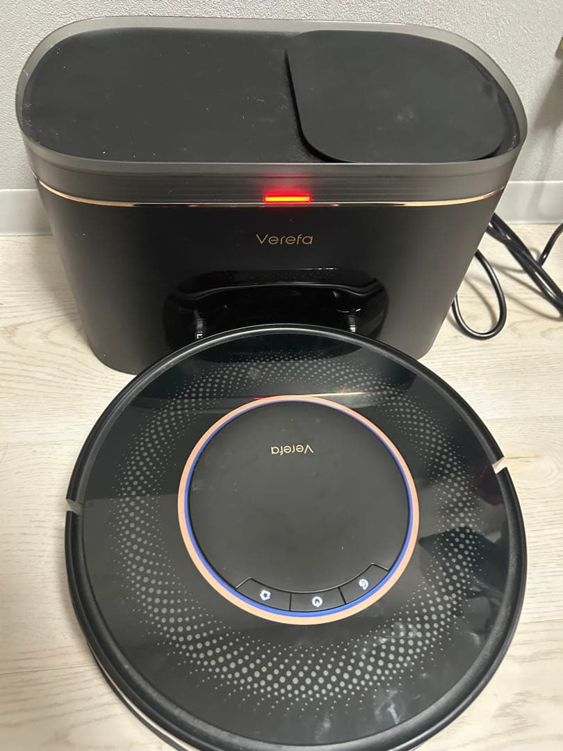 【自動ゴミ収集】Verefa V60M Proロボット掃除機 水拭き動作確認済