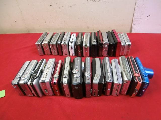 2：Nikon・CASIO・FUJIFILM 他～　デジカメ　計29点　ジャンク