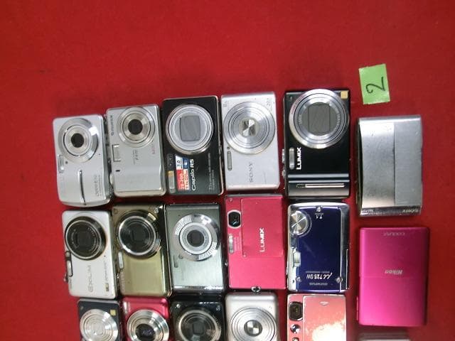 2：Nikon・CASIO・FUJIFILM 他～　デジカメ　計29点　ジャンク