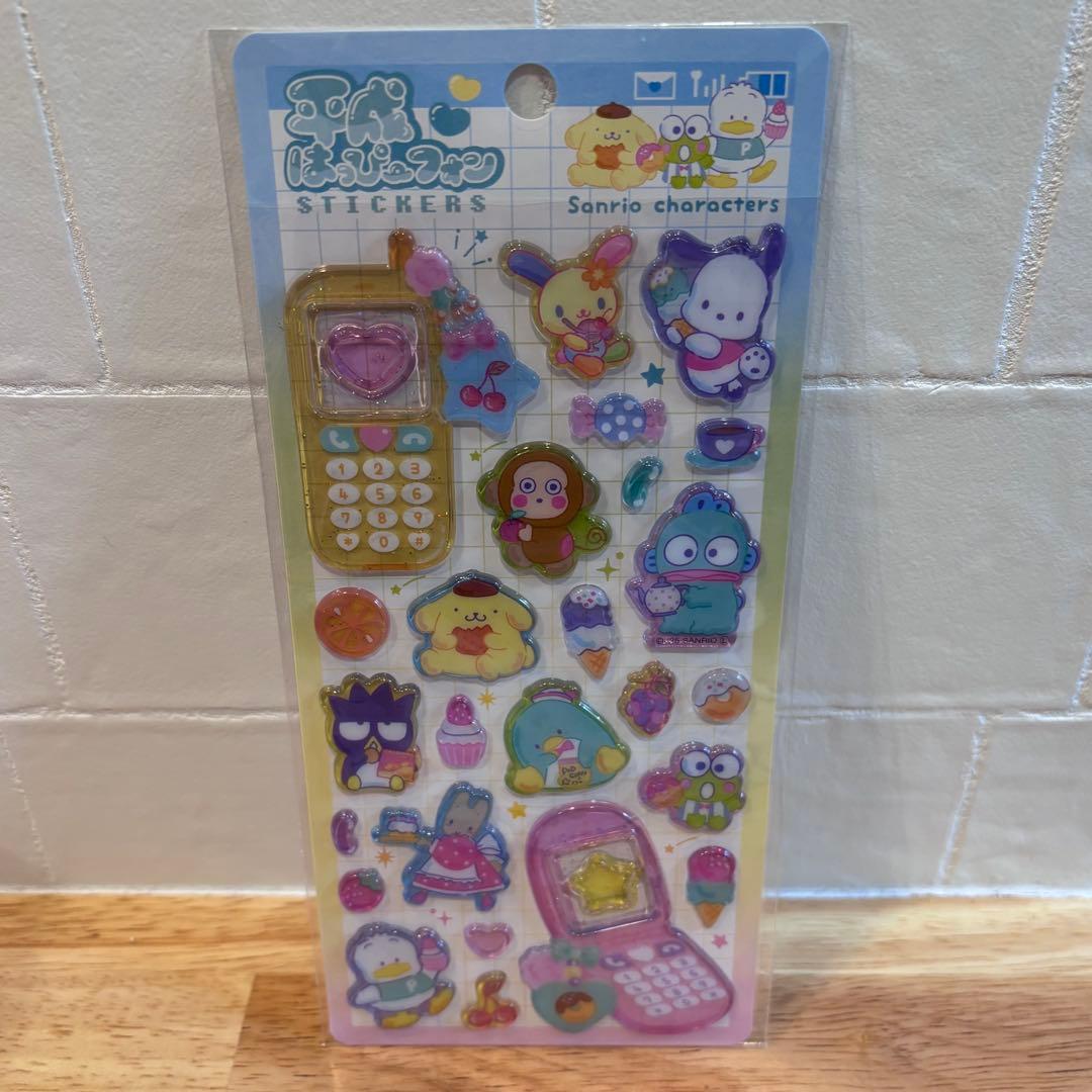 新品未開封サンリオ♡平成はっぴーフォン　8枚セット