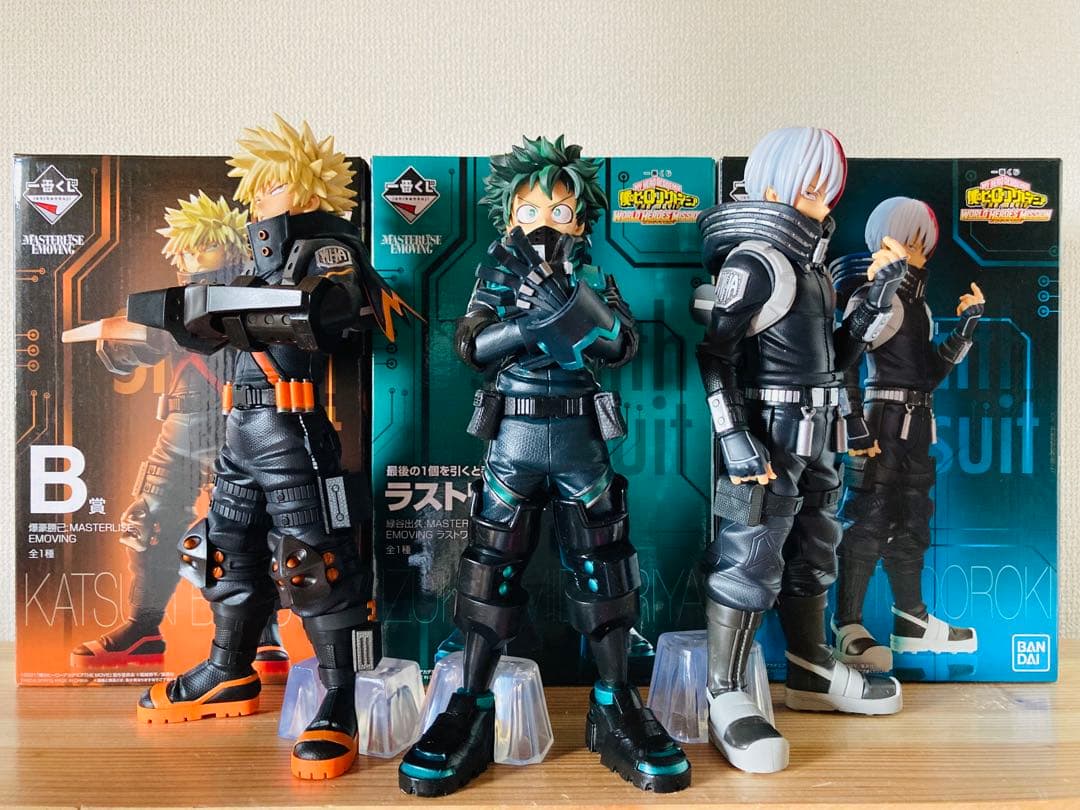 ヒロアカ 一番くじ ワールドヒーローズミッション フィギュア