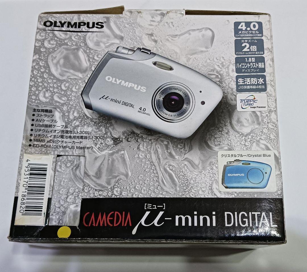 OLYMPUS μ-mini DIGITAL 512MBカード付き ジャンク品