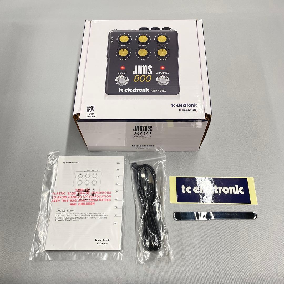 tc electronic JIMS800 PREAMP エフェクター