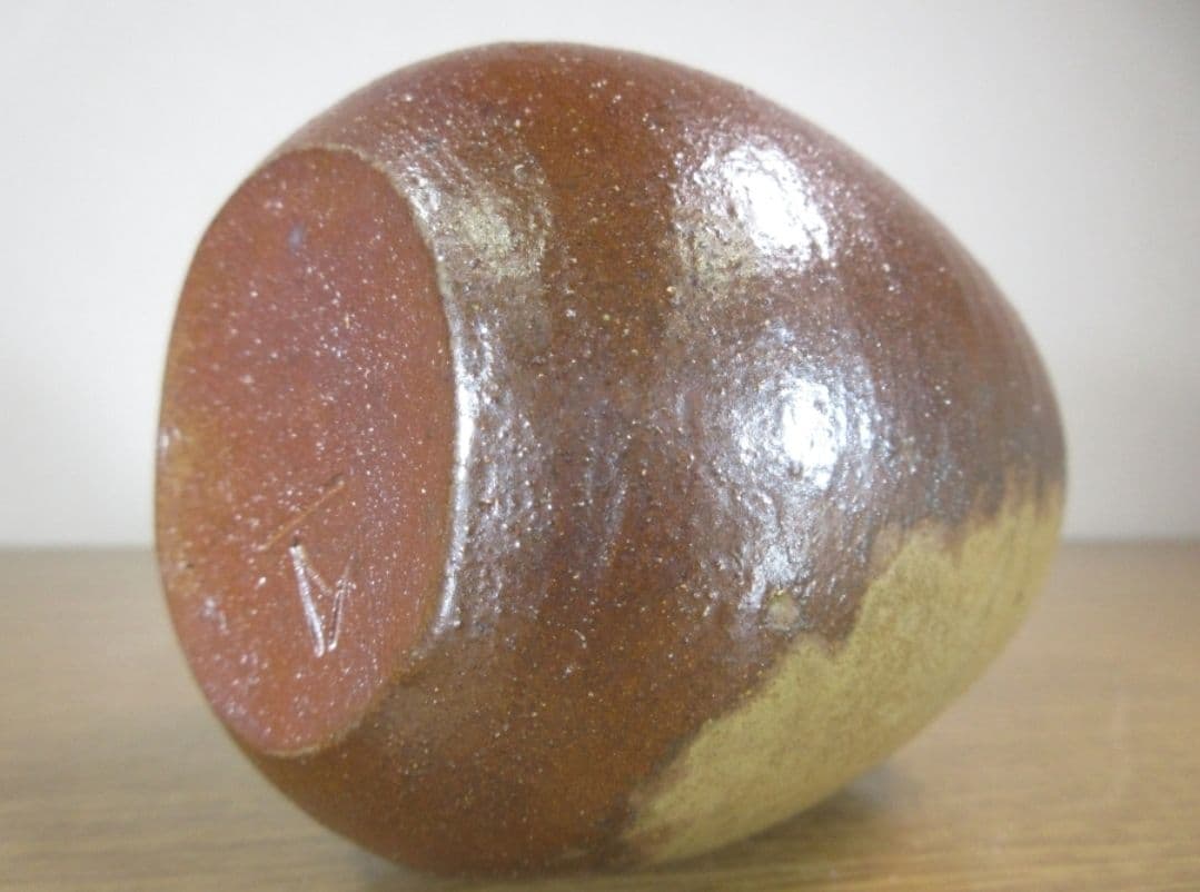 真作保証 山本雄一 自作 備前徳利 酒器 備前焼 県重要無形文化財 (山本陶秀)