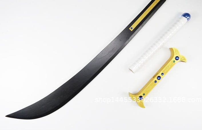 コスプレ道具 ジュラキュール・ミホーク 黒刀 木製刀